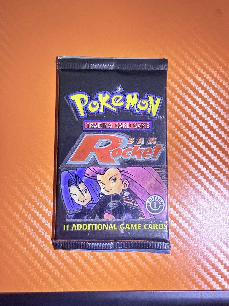 Team Rocket Pokémon TCG Sealed Collectible Card Game Packs in