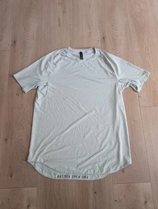 Lululemon Drysense Short SleeveHeathered Rosemary Green Men's Large  - Picture 1 of 6