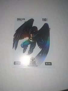 Bo Jackson Battle Arena Eagle-Eye Blizzard Battlefoil BLBF-110 Steel Jalen Hurts - Picture 1 of 2