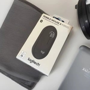Logitech Pebble Mouse 2 M350s Slim Bluetooth Wireless Mouse - Graphite - NEW - Picture 1 of 3