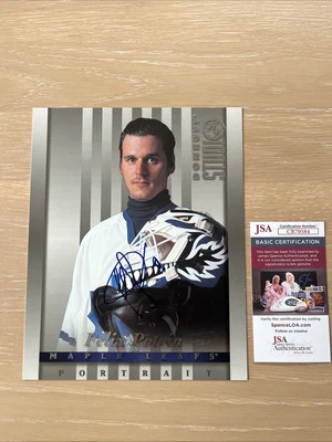 Felix Potvin Signed 1997-98 Donruss Studio 8x10 Photo Card JSA Certified Auto — 第 1/4 张图片