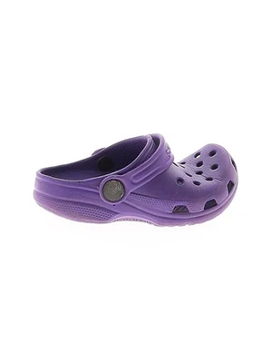 Zuecos morados Crocs para niñas 6 Foto 1 de 2