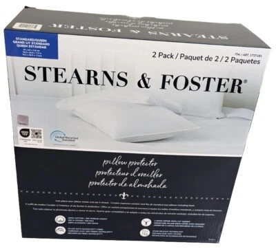 STEARNS & FOSTER Stearns And Foster Pillow Protector 2 Pack