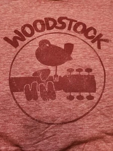 Woodstock Music Festival Red Long Sleeve Sweatshirt M (38/40) - Picture 1 of 4