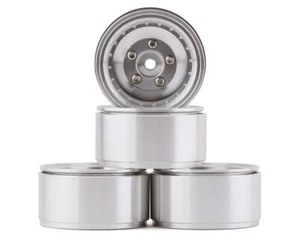 RC4WD Stocker 1.0" Beadlock Wheels (Silver) (4) [RC4ZW0275] - Picture 1 of 4