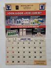 Vintage Spindale Drug Co Store Pharmacy Advertising Calendar North Carolina 1999