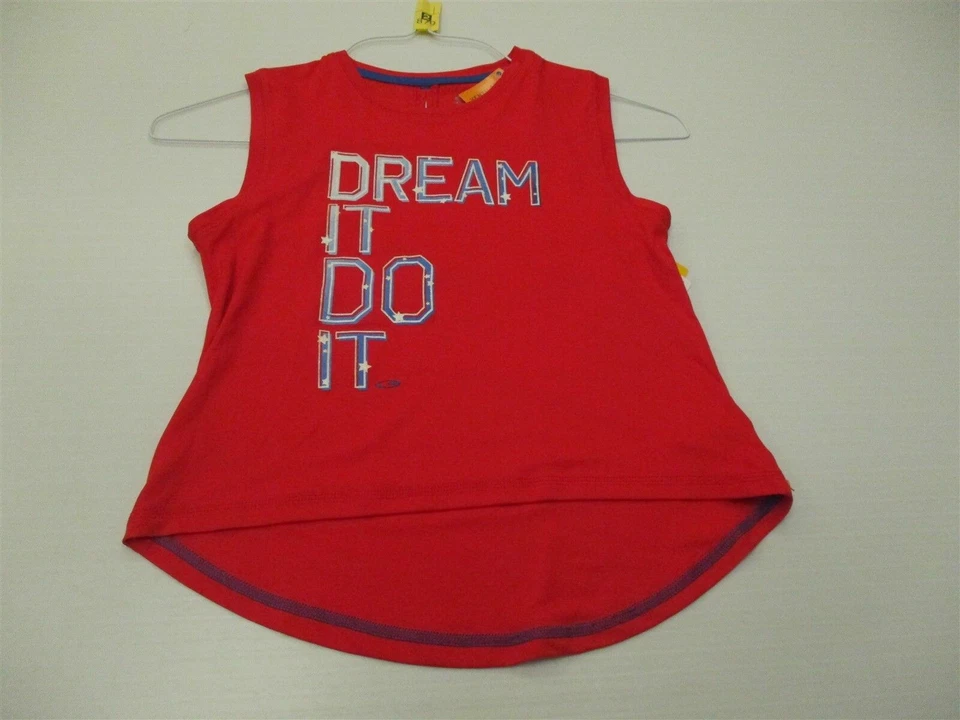 Nueva Camiseta sin Mangas CHAMPION Niña Talla S Atlética DUO DRY Asimétrica Roja #TY2879 Foto 1 de 4