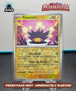 Pincurchin 073/193 Holo Pokémon Reverso JCC: Paladea Evolved COMO NUEVO ENVIADO HOY - Imagen 1 de 2