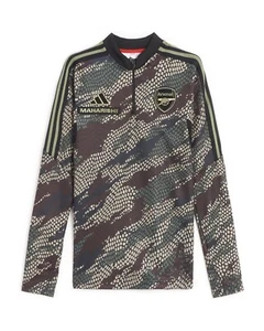 adidas Arsenal FC Logo Maharishi Camouflage Long Sleeve Training Top Men Size - Picture 1 of 6