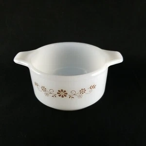 Tazón Pyrex Dynaware Pyr-o-rey cacerola plato pequeño diapositiva de 4,5". - Imagen 1 de 6