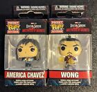 Funko Pocket Pop! Keychain - Wong & America Chavez - Marvel Doctor Strange - NIB