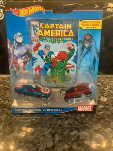 Hot Wheels Marvel Captain America and Red Skull 1/24 - Picture 1 of 3