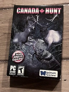 Canada Hunt (PC CD-ROM, 2009) BRAND NEW SEALED LONGBOX - Picture 1 of 6