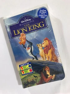 DER KÖNIG DER LÖWEN VHS (Factory Sealed) Walt Disney’s Masterpiece Collection - Bild 1 von 3