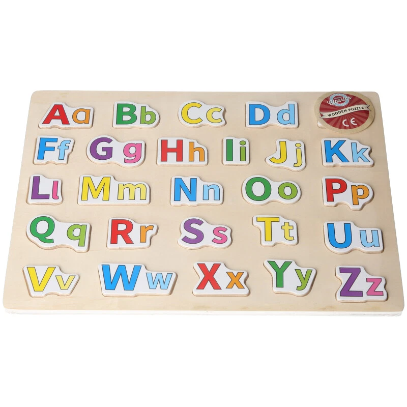 Wooden Childs Alphabet Puzzle Suitable From 3 Years+ - Image 1 of 1