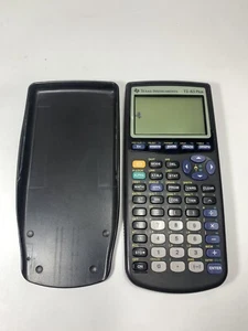 TEXAS INSTRUMENTS TI 83 PLUS GRAPHING CALCULATOR BLACK COVER - Picture 1 of 4