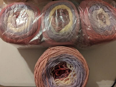 Lion Brand Mandala Yarn Wood Nymph 5 oz. Cakes Lot - Image 1 of 4