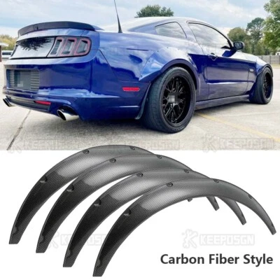 Para Ford Mustang GT GTS 4 PIEZAS Guardabarros Acampanado Cuerpo Ancho Kits Arcos de Rueda Protector Foto 1 de 4