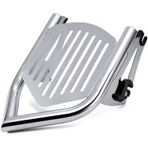 Portaequipajes trasero para Harley Touring Street Glide Electra Glide 09-up cromado - Imagen 1 de 7
