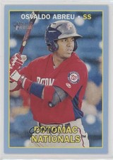 2016 Topps Heritage Minor League Edition Blue /99 Osvaldo Abreu #57
