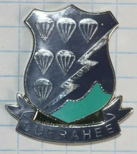 506 506TH PIR CURRAHEE PARACAÍDAS REGIMIENTO DE INFANTERÍA DI DUI CREST BANDA DE HERMANOS - Imagen 1 de 2