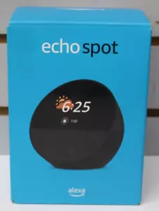 2024 Amazon Echo Spot (Newest Model), Great for Nightstands, Offices and Kitchen - Picture 1 of 2