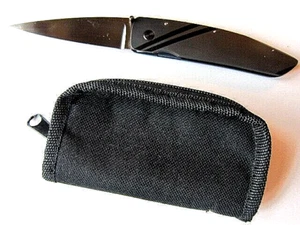 New Pre Owned Custom Titanium Folder Knife by Owen Wood - Picture 1 of 11