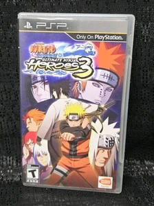 Naruto Shippuden Ultimate Ninja Heroes 3 2010 Sony PSP - Picture 1 of 6