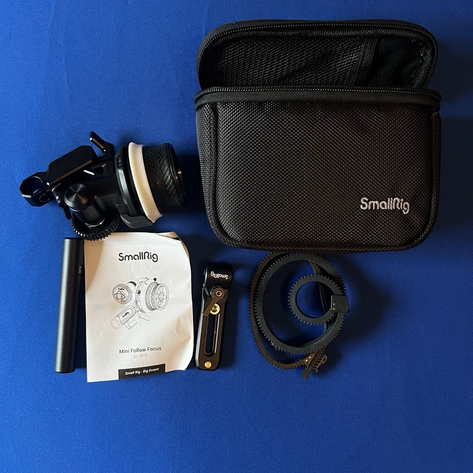 Фокусировка SmallRig Mini Follow с ограничителями A/B и зажимом стержня 15 мм и защелкивающимся зубчатым кольцом - Изображение 1 из 3