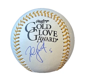 David Wright New York Mets Autographed Gold Glove Award Baseball JSA COA - Picture 1 of 3