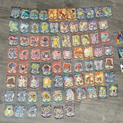 1999 Topps Pokemon Series 1 Complete Set 90/90 (Blue Logo) NM/M - Image 1 of 4