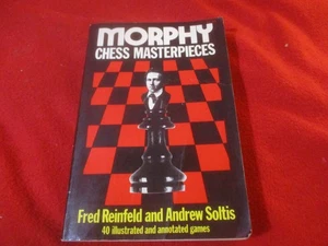 Morphy Chess Masterpieces 1974 Paperback First Collier Edition - Picture 1 of 7