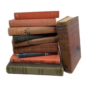 Lot of 9 Vintage Old Rare Antique Hardcover Books - Mixed Color - MY BEST LOT - Picture 1 of 6