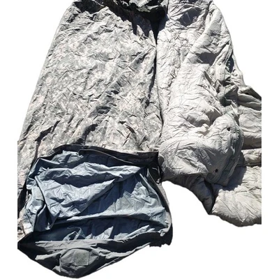 US Military Issue 3-Piece Modular Sleep System ACU Bivy, Intermediate Bag & Sack - Image 1 of 4