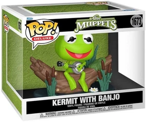 The Muppets - Kermit With Banjo - #1673 - Television - Deluxe Funko Pop! - Bild 1 von 2