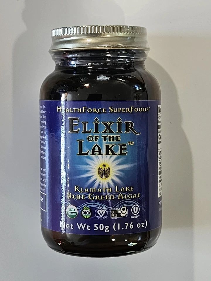 🌞 HealthForce SuperFoods, Elixer of the Lake. Klamath Lake Blue Green Algae - Image 1 of 3