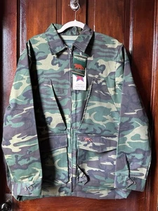 NWT Vintage USA Oldstock Wolverine Sportsman Apparel Camo Jacket Men’s Size M - Picture 1 of 10