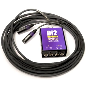 Whirlwind DI2-025-VT Hardwire Dual Direct Box zu Fanout XLRs - 25 Fuß (Open Box) - Bild 1 von 1