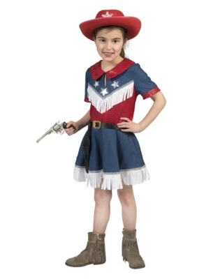 Girls Rodeo Cowgirl , Jessie Costume inc Hat - Image 1 of 3