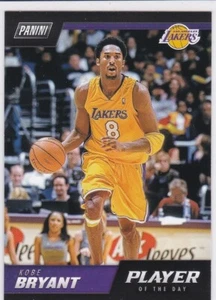 KOBE BRYANT Los Angeles Lakers Panini PLAYER OF THE DAY Basketball Card NBA HOF - Picture 1 of 2