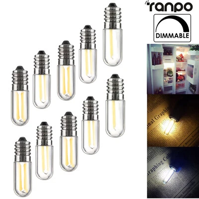 Dimmable Led Fridge Light Bulbs 1W 4W 110V 220V 240V E14 Bulb 5000K E12 Lamp - Image 1 of 4