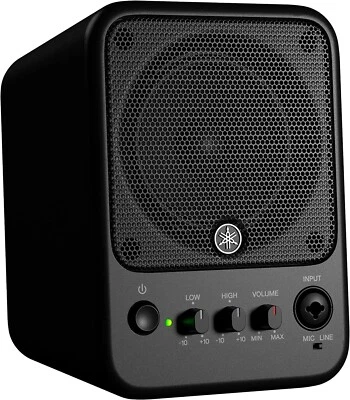YAMAHA MS101-4 Powered monitor speakers 30W Black New from Japan F/S new - Image 1 of 4