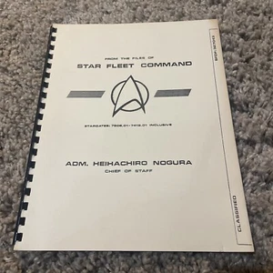 Star Trek Star Fleet Command, Admiral Heihachiro Nogura Sammlerhandbuch Buch - Bild 1 von 11