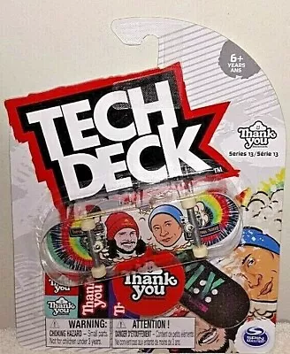 TECH DECK 2019 SERIES 13 RARE THANK YOU TOREY PUDWILL/DAEWON SONG FINGERBOARD - Image 1 of 3