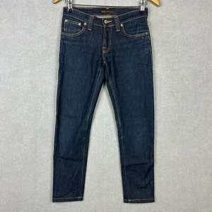 Nudie Jeans Kids 28 Blue Denim Slim Kim Skinny Stretch - Picture 1 of 8