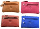 Ladies Girls New Super Soft Genuine Leather Small Coin Purse Pouch Key Holder