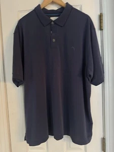 Tommy Bahama Men's Blue Short Sleeve Modal Polyester Blend Polo Shirt - Size XXL - Picture 1 of 2