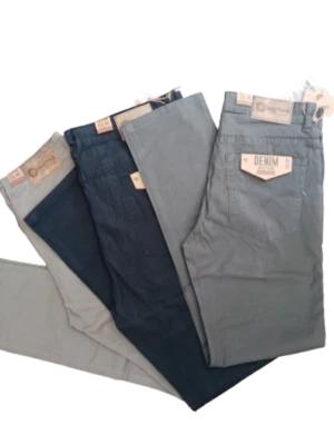 MASTINO pantalone jeans uomo autunnali invernali taglie comode elasticizzati vita alta