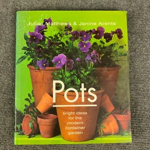 Macetas Julian Matthews & Janine Arents 2000 1ª Edición Tapa Dura DJ Plantas Flor - Imagen 1 de 15