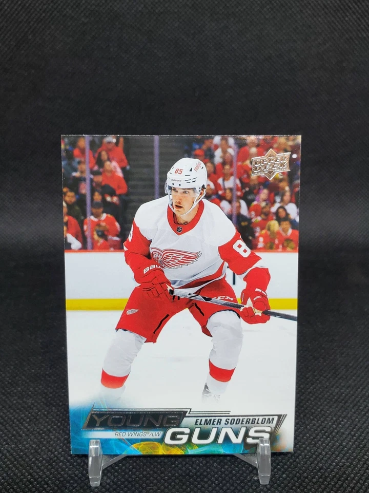 2022-23 Upper Deck Hockey Series 2 Elmer Soderblom 489 Young Guns  - Image 1 of 2